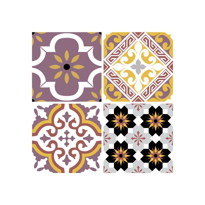 CARREAUX DE CIMENT ADHESIFS